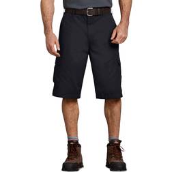 Dickies 13" Loose Fit Cargo Shorts - Rinsed Black