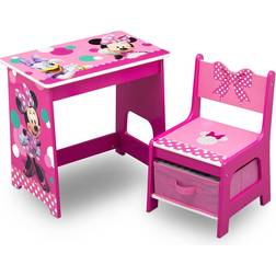 Delta Children Minnie Mouse Kids Wood Desk & Chair Set