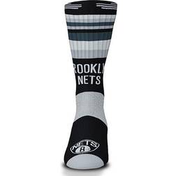 For Bare Feet Brooklyn Nets Rave Crew Socks