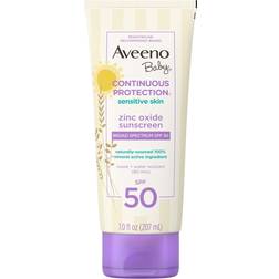 Aveeno Baby Continuous Protection Zinc Oxide Sunscreen SPF50 7fl oz