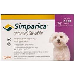 Simparica For Dogs 5.6-11 Lbs (Purple) 6 Pack