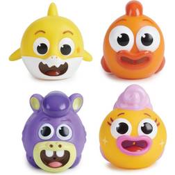 Wowwee Pinkfong Bath Squirt Toy 4 Pack