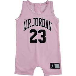 Nike Infant Jordan Jersey Romper - Pink Foam (556169-A9)