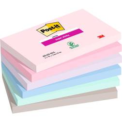 3M Post-it Super Sticky Notes Soulful 76mm x 127mm Pk6
