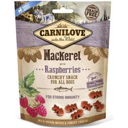 Carnilove Crunchy Dog Snack 200g Mackerel with Raspberries