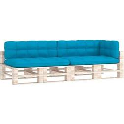 vidaXL 314577 5-pack Chair Cushions Blue (120x80)
