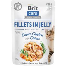Brit Care Cat Pouch Fillets in Jelly with Chicken&Cheese 85g