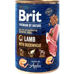 Brit Premium Nature dåsemad Lamb w/buckwheat, 400g
