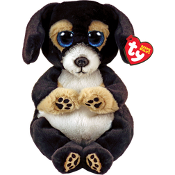 TY Beanie Baby (Beanie Bellies) RANGER the Black Dog (6 Inch) Stuffed Animal Plush