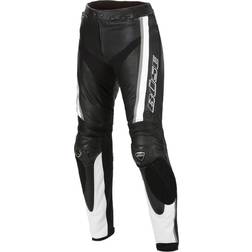 Büse Mille Motorcycle Leather Pants, black-white