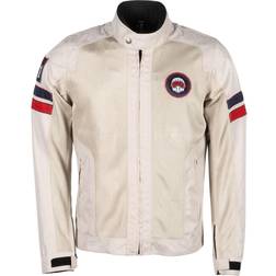 Helstons Elron Mesh Motorcycle Textile Jacket, beige, L, beige