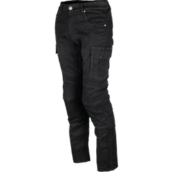 GMS Lizard Cargo Motorcycle Textile Pants, black, 44, black