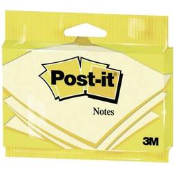 3M Sticky note 7100172279 76 mm x 127 mm Yellow 100 sheet