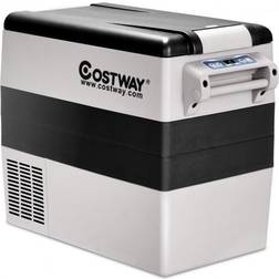 Costway 55-Quarts Portable Thermoelectric Electric Car Cooler Refrigerator