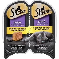 Sheba Perfect Portions Gourmet Chicken Tuna Entree