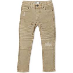Cotton On Toddler Boys Skinny Fit Moto Jeans Male