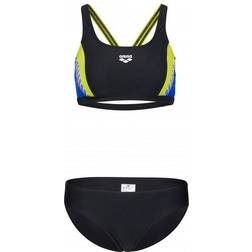Arena Threefold Bikini Women black/black/anguria DE 2022 Swimsuits