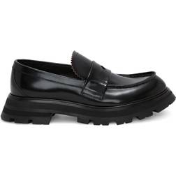 Alexander McQueen Wander Leather Penny Loafers