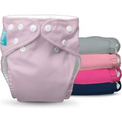 Charlie Banana Reusable Cloth Diapers with Fleece 5-pack