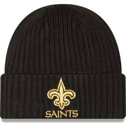 New Era New Orleans Saints Logo Core Classic Cuffed Knit Beanie Sr