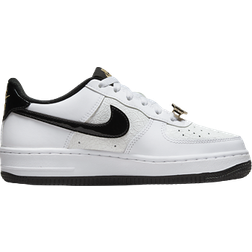 Nike Air Force 1 LV8 GS - White/Pure Platinum/Black/Black