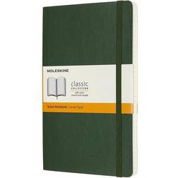 Moleskine Classic Notebook Soft Cover Large Ruled Myrtle Green, none
