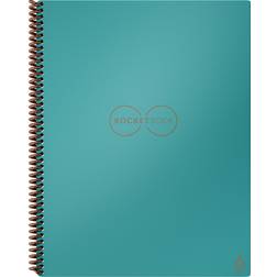Rocketbook Core Smart Notebook, 8.5" x 11" Dot-Grid Ruled, 32 Pages, Teal (EVR-L-RC-CCE-FR) Blue