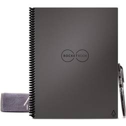 Rocketbook Core Smart Notebook, 8.5" x 11" Lined Ruled, 32 Pages, Gray (EVR2-L-RC-CIG) Gray