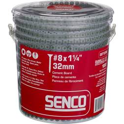Senco 08T125W 8 x 1.25 in. Collated Cement Board Screws
