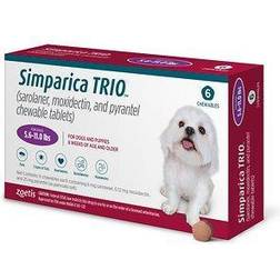Simparica Trio 5.6-11 lbs. Dogs, 6 CT