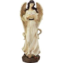 Northlight Peace And Love Angel Statue White White