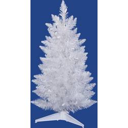 Vickerman Sparkle White Spruce 36 Inch Pencil Christmas Tree 30"