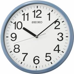 Seiko Classic Light Blue Office Unisex Wall Clock