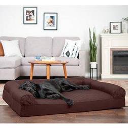 FurHaven Quilted Full Support Orthopedic Sofa Pet Bed XXL
