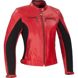 Segura Kroft Women's Motorcycle Leather Jacket, red, 40, red, for Women Woman
