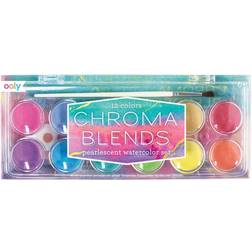 Ooly Chroma Blends Watercolor Paint, Set of 12