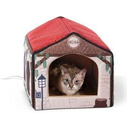 K&H Pet Products Thermo-Indoor Cottage Dog & Cat Bed