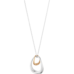 Georg Jensen Offspring Pendant Necklace - Silver/Rose Gold