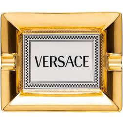 Rosenthal Versace Home Medusa Rhapsody Ashtray Gold Large