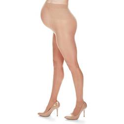MeMoi Sheer Support Maternity Tights Nude
