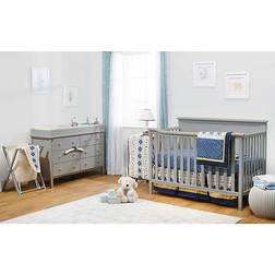 Sorelle Berkley Elite 4-Piece Room-In-A-Box Nursery Furniture Collection In Grey Grey 3