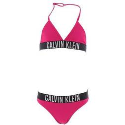 Calvin Klein Girl's Intense Power Triangle Bikini Set - Royal Pink (KY0KY00009)