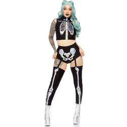 Leg Avenue Holographic Skeleton Costume