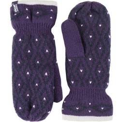 Heat Holders Womens Ladies Fleece Lined Insulated Winter Thermal Mittens One