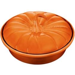 Le Creuset Figural Pumpkin Pie Dish 9 "