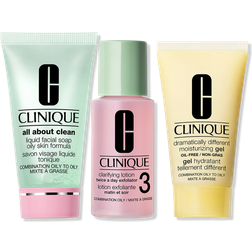 Clinique Skin School Supplies Cleanser Refresher Course Set Combination Oily
