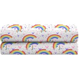 Dream Factory Printed Sheet Set with Pillowcases 81x96"