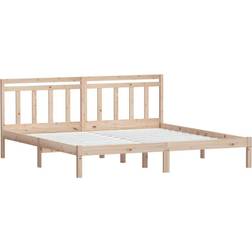 vidaXL Bed Frame Solid Pine 100cm Sängram