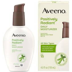 Aveeno Positively Radiant Face Moisturizer SPF15 4fl oz