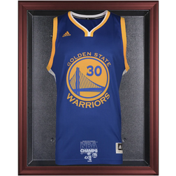 Fanatics Golden State Warriors 2015 NBA Finals Champions Logo Mahogany Framed Jersey Display Case